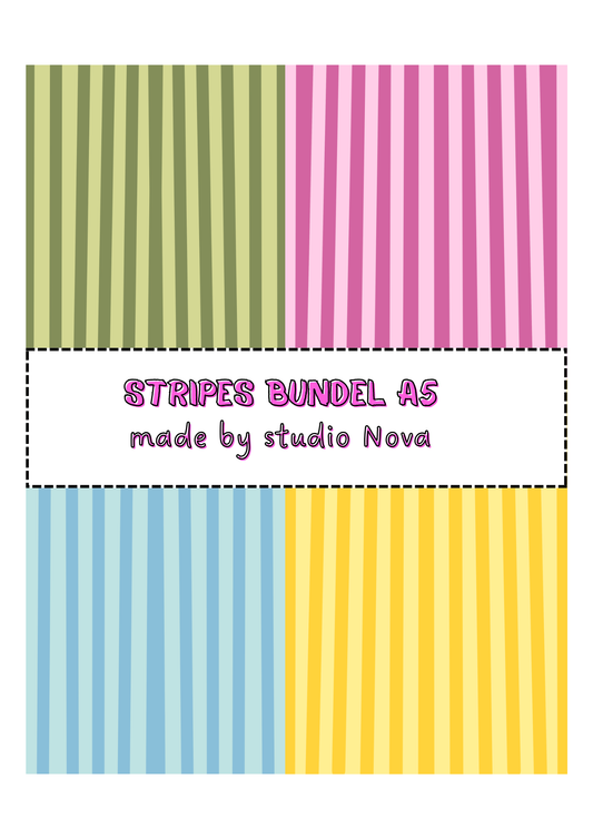 Stripes  papier bundel