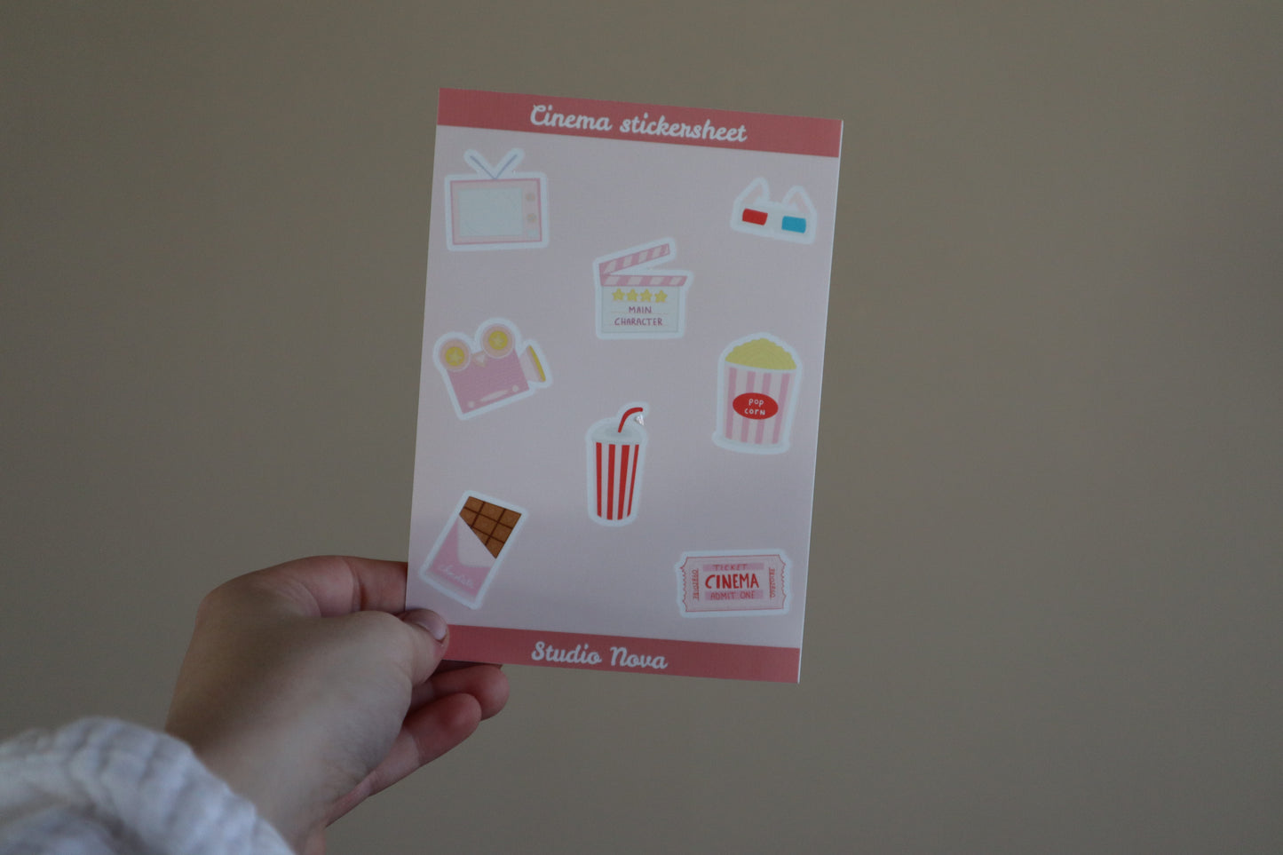 Cinema Stickersheet