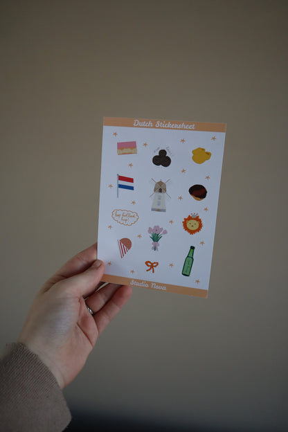 Dutch stickersheet