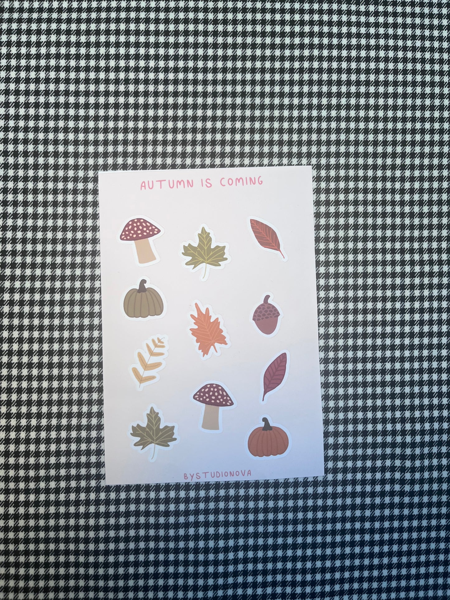 Autumn is coming - stickersheet