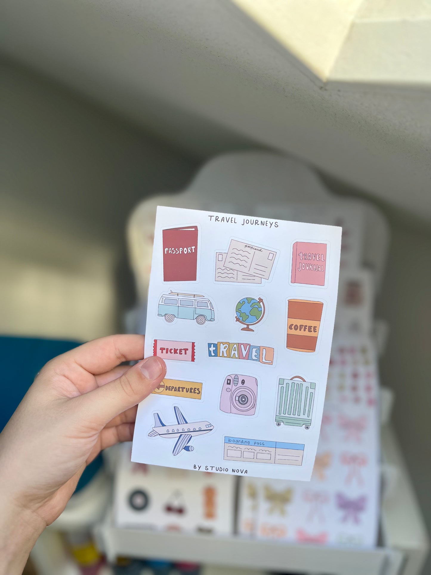 Travel Journeys - Stickersheet
