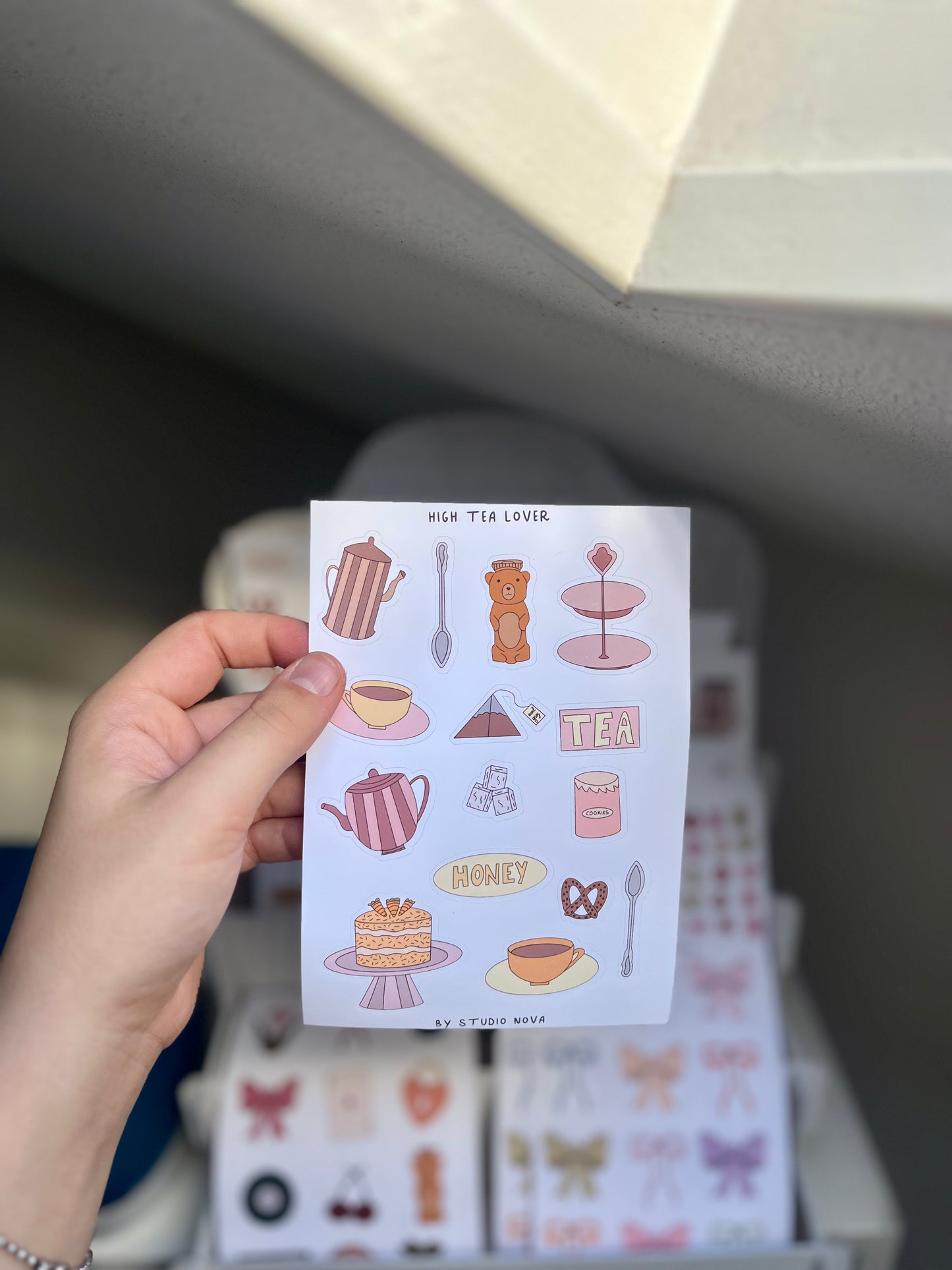 High Tea Lover - Stickersheet