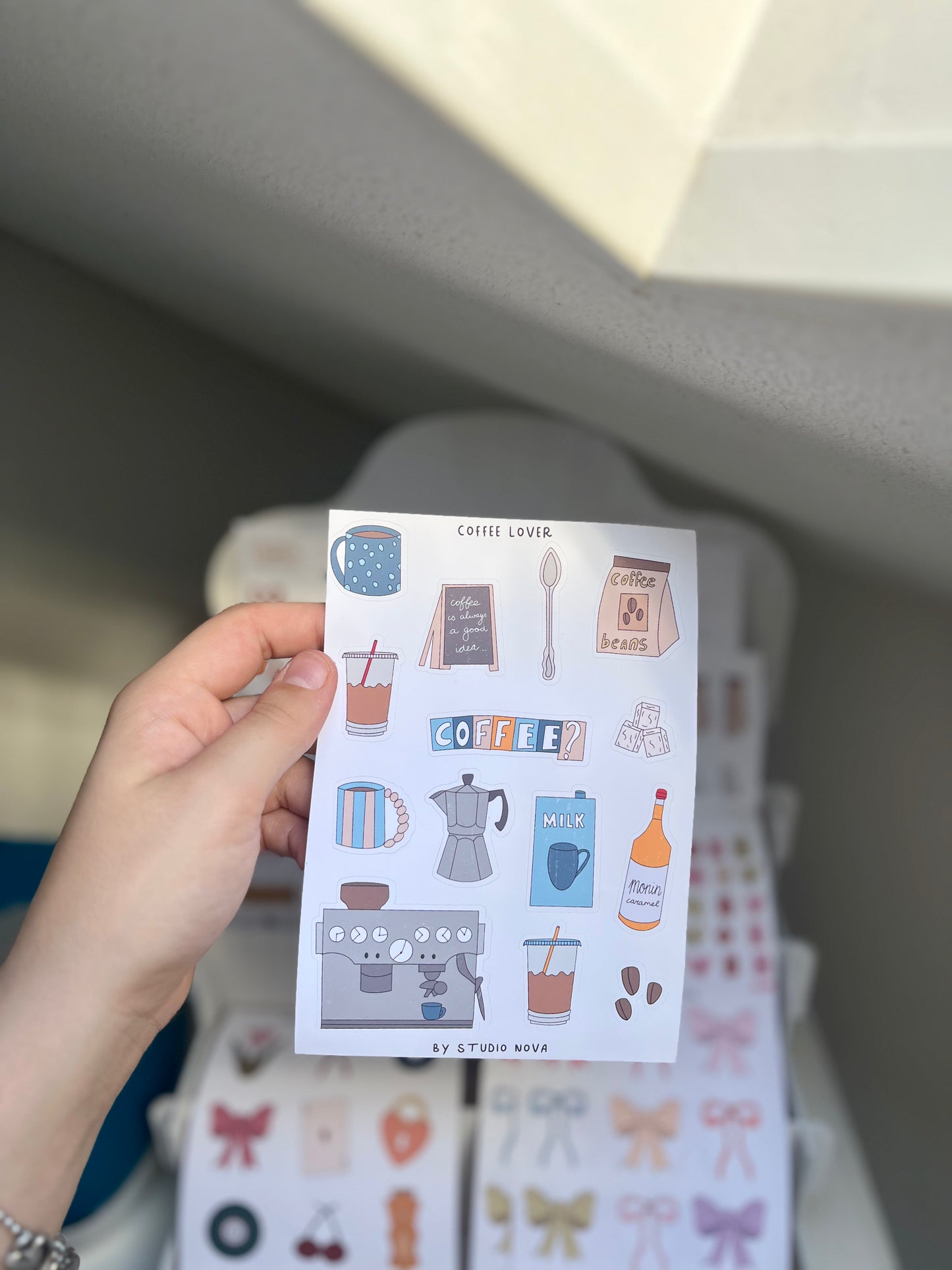 Coffee Lover - Stickersheet