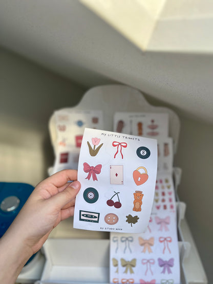 My Little Trinkets - Stickersheet