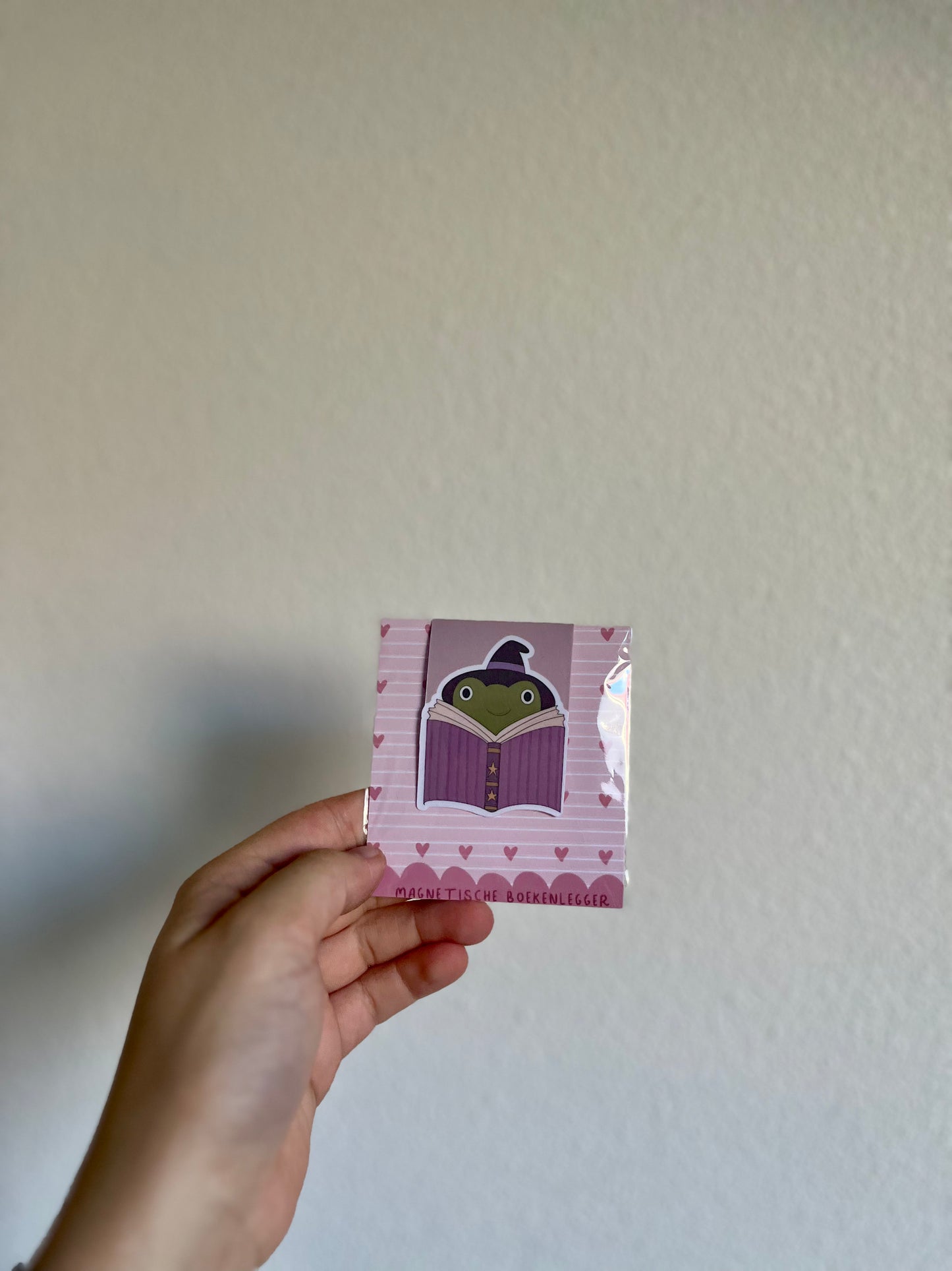 Lezende Kikker - Magnetische Boekenlegger