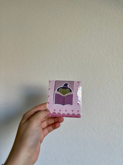 Lezende Kikker - Magnetische Boekenlegger
