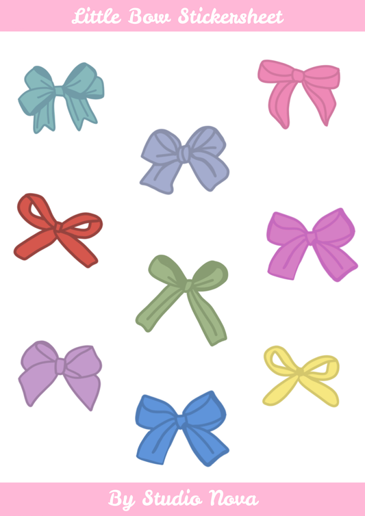 Little Bow Stickersheet
